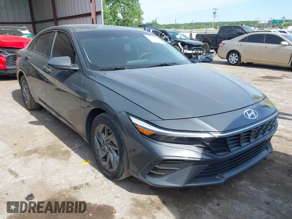 ✅ 2024 Hyundai Elantra SEL • VIN: KMHLM4DG2RU789706 • Lot: 45021481. Listed on IAAI with 40,524 mi. Free auction sales archive from the USA and detailed vehicle history report at DreamBid. Image 1.