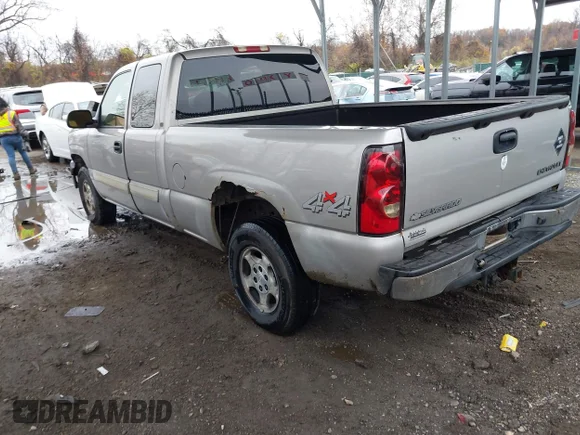 ✅ 2004 Chevrolet Silverado 1500 • VIN: 2GCEK19T741122464 • Lot: 43780997. Wystawiony na IAAI z przebiegiem Nie podano. Bezpłatny archiwum sprzedaży aukcyjnych z USA i szczegółowy raport historii pojazdu na DreamBid. Zdjęcie 3.