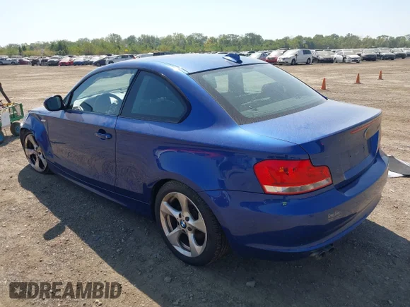 ✅ 2012 BMW 1 Series 128i • VIN: WBAUP7C55CVP22579 • Лот: 43246764. Опубліковано раніше на IAAI з пробігом Не вказано. Безкоштовний доступ до архіву аукціонних продажів зі США та докладний звіт про історію автомобіля на DreamBid. Зображення 3.