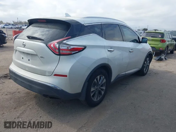 ✅ 2016 Nissan Murano S • VIN: 5N1AZ2MG8GN141033 • Lot: 43920941. Wystawiony na IAAI z przebiegiem 140 727 mil. Bezpłatny archiwum sprzedaży aukcyjnych z USA i szczegółowy raport historii pojazdu na DreamBid. Zdjęcie 4.