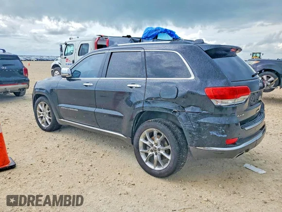 ✅ 2014 Jeep Grand Cherokee Summit • VIN: 1C4RJFJT2EC371487 • Лот: 57053876. Опубликован ранее на Copart с пробегом 142 441 миль. Бесплатный доступ к архиву аукционных продаж из США и подробный отчёт об истории автомобиля на DreamBid. Изображение 2.