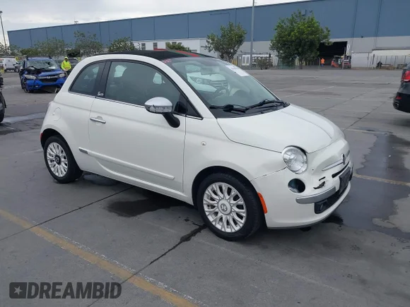 ✅ 2012 FIAT 500 Gucci • VIN: 3C3CFFER3CT237311 • Лот: 43298564. Опубликован ранее на IAAI с пробегом 72 438 миль. Бесплатный доступ к архиву аукционных продаж из США и подробный отчёт об истории автомобиля на DreamBid. Изображение 1.