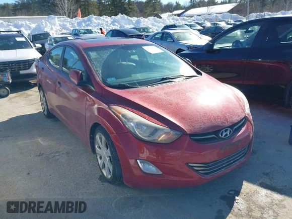 ✅ 2011 Hyundai Elantra GLS • VIN: KMHDH4AE8BU161005 • Lot: 44238568. Listed on IAAI with 148,019 mi. Free auction sales archive from the USA and detailed vehicle history report at DreamBid. Image 1.