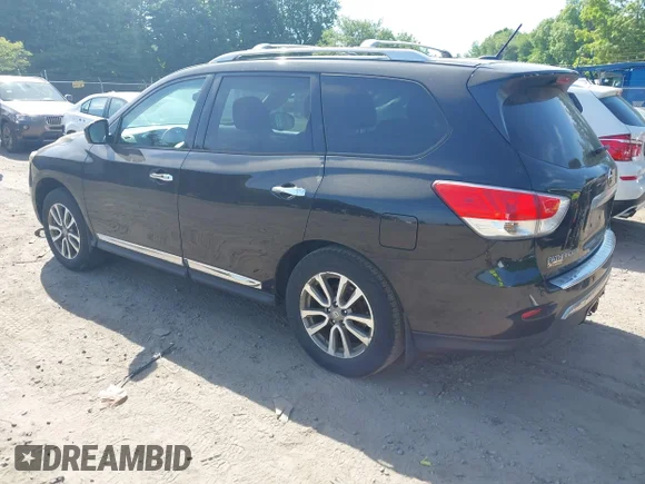 ✅ 2015 Nissan Pathfinder Platinum • VIN: 5N1AR2MM0FC671187 • Lot: 45275695. Listed on IAAI with 171,024 mi. Free auction sales archive from the USA and detailed vehicle history report at DreamBid. Image 3.