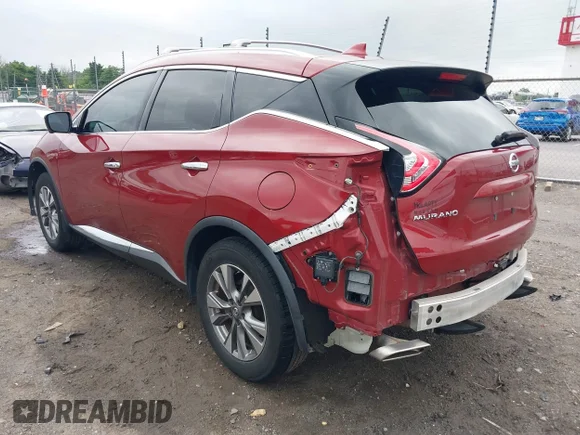 ✅ 2017 Nissan Murano S • VIN: 5N1AZ2MG4HN184222 • Lot: 44897900. Wystawiony na IAAI z przebiegiem 113 803 mil. Bezpłatny archiwum sprzedaży aukcyjnych z USA i szczegółowy raport historii pojazdu na DreamBid. Zdjęcie 3.