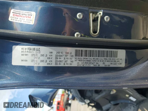 ✅ 2020 Jeep Cherokee Latitude • VIN: 1C4PJMCB7LD571417 • Lot: 53695256. Wystawiony na Copart z przebiegiem Nie podano. Bezpłatny archiwum sprzedaży aukcyjnych z USA i szczegółowy raport historii pojazdu na DreamBid. Zdjęcie 12.
