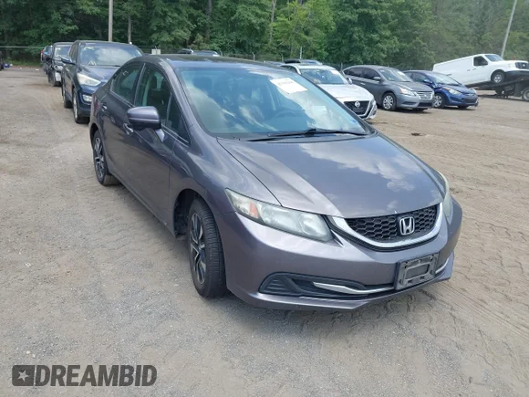 ✅ 2015 Honda Civic EX • VIN: 19XFB2F85FE056464 • Lot: 45549260. Wystawiony na IAAI z przebiegiem 170 750 mil. Bezpłatny archiwum sprzedaży aukcyjnych z USA i szczegółowy raport historii pojazdu na DreamBid. Zdjęcie 1.