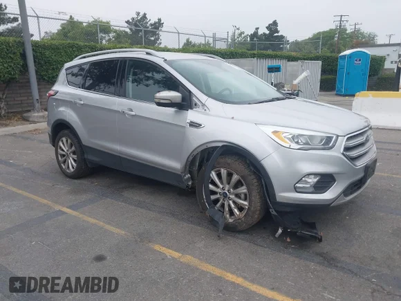 ✅ 2017 Ford Escape Titanium • VIN: 1FMCU0JD5HUB29838 • Лот: 42354028. Опубликован ранее на IAAI с пробегом 58 250 миль. Бесплатный доступ к архиву аукционных продаж из США и подробный отчёт об истории автомобиля на DreamBid. Изображение 1.