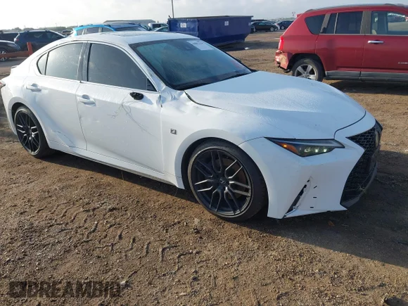 ✅ 2023 Lexus IS 350 F Sport • VIN: JTHGZ1B21P5070000 • Лот: 44892119. Опубликован ранее на IAAI с пробегом 37 984 миль. Бесплатный доступ к архиву аукционных продаж из США и подробный отчёт об истории автомобиля на DreamBid. Изображение 1.