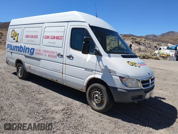 ✅ 2006 Dodge Sprinter • VIN: WD0PD744665883369 • Lot: 44761139. Wystawiony na IAAI z przebiegiem 230 607 mil. Bezpłatny archiwum sprzedaży aukcyjnych z USA i szczegółowy raport historii pojazdu na DreamBid. Zdjęcie 1.