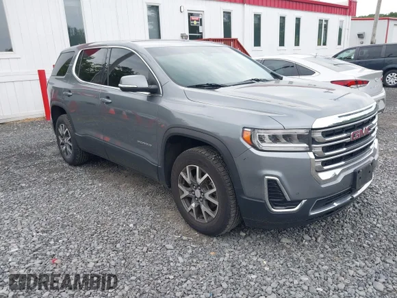 ✅ 2022 GMC Acadia SLE • VIN: 1GKKNRL4XNZ108646 • Lot: 45360506. Listed on IAAI with 62,841 mi. Free auction sales archive from the USA and detailed vehicle history report at DreamBid. Image 1.