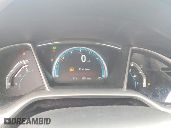 ✅ 2018 Honda Civic EX • VIN: 19XFC2F72JE031373 • Lot: 46054036. Listed on Copart with 132,593 mi. Free auction sales archive from the USA and detailed vehicle history report at DreamBid. Image 9.