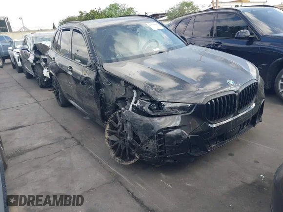 ✅ 2024 BMW X5 sDrive40i • VIN: 5UX13EU06R9U83665 • Lot: 44311063. Listed on IAAI with Not provided. Free auction sales archive from the USA and detailed vehicle history report at DreamBid. Image 1.