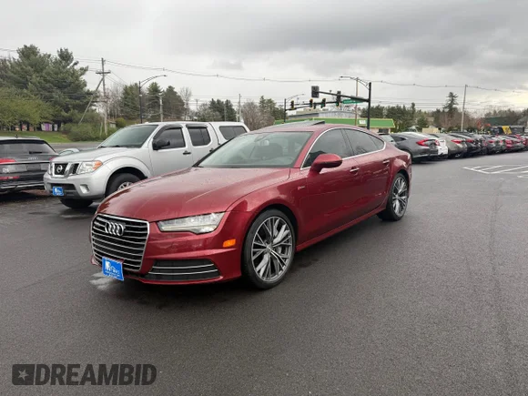 ✅ 2017 Audi A7 Prestige • VIN: WAU22AFCXHN019337 • Lot: 67128165. Listed on Copart with 80,399 mi. Free auction sales archive from the USA and detailed vehicle history report at DreamBid. Image 1.