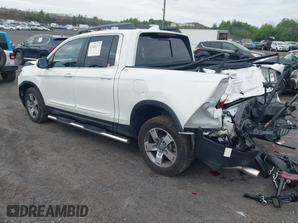 ✅ 2025 Honda Ridgeline RTL • VIN: 5FPYK3F58SB000907 • Lot: 45183237. Wystawiony na IAAI z przebiegiem 3 836 mil. Bezpłatny archiwum sprzedaży aukcyjnych z USA i szczegółowy raport historii pojazdu na DreamBid. Zdjęcie 3.