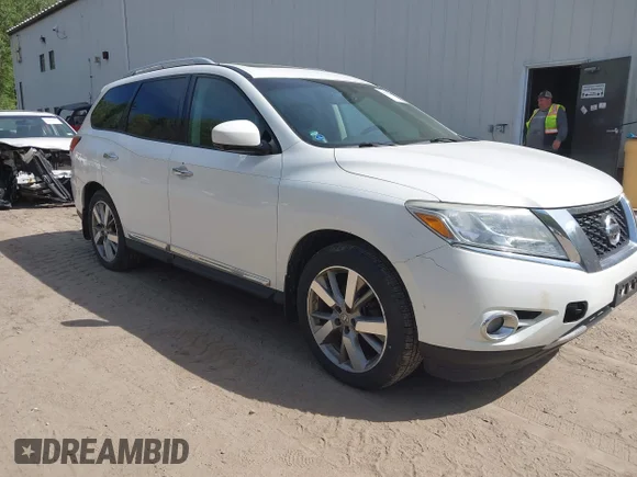 ✅ 2014 Nissan Pathfinder SL • VIN: 5N1AR2MM3EC615937 • Lot: 45176053. Listed on IAAI with 193,503 mi. Free auction sales archive from the USA and detailed vehicle history report at DreamBid. Image 1.