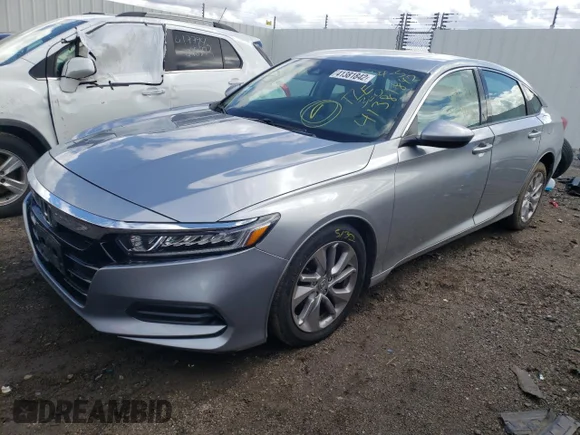 ✅ 2018 Honda Accord LX • VIN: 1HGCV1F17JA246738 • Lot: 41381842. Wystawiony na Copart z przebiegiem 65 969 mil. Bezpłatny archiwum sprzedaży aukcyjnych z USA i szczegółowy raport historii pojazdu na DreamBid. Zdjęcie 2.