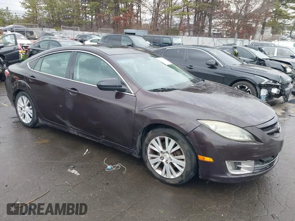 ✅ 2009 Mazda 6 i Touring • VIN: 1YVHP82A095M33704 • Лот: 44110585. Опубликован ранее на IAAI с пробегом 212 877 миль. Бесплатный доступ к архиву аукционных продаж из США и подробный отчёт об истории автомобиля на DreamBid. Изображение 1.