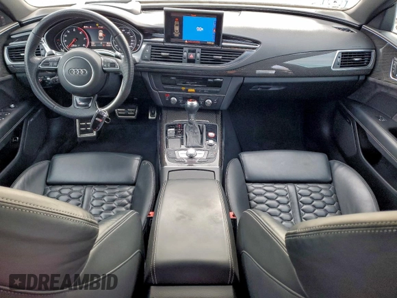 ✅ 2016 Audi RS 7 Prestige • VIN: WUAW2AFC7GN901135 • Lot: 94083825. Wystawiony na Copart z przebiegiem 54 483 mil. Bezpłatny archiwum sprzedaży aukcyjnych z USA i szczegółowy raport historii pojazdu na DreamBid. Zdjęcie 8.