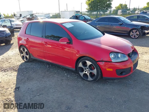 ✅ 2009 Volkswagen Golf GTI • VIN: WVWHV71K19W123443 • Lot: 45383688. Wystawiony na IAAI z przebiegiem 179 824 mil. Bezpłatny archiwum sprzedaży aukcyjnych z USA i szczegółowy raport historii pojazdu na DreamBid. Zdjęcie 1.