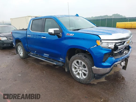 ✅ 2023 Chevrolet Silverado 1500 LTZ • VIN: 1GCUDGED7PZ175832 • Lot: 42429301. Listed on IAAI with 13,891 mi. Free auction sales archive from the USA and detailed vehicle history report at DreamBid. Image 1.