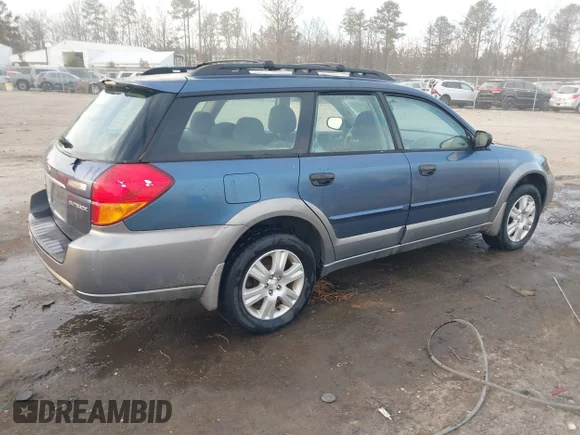 ✅ 2005 Subaru Legacy Outback • VIN: 4S4BP61C357340169 • Lot: 44111658. Listed on IAAI with 268,504 mi. Free auction sales archive from the USA and detailed vehicle history report at DreamBid. Image 4.