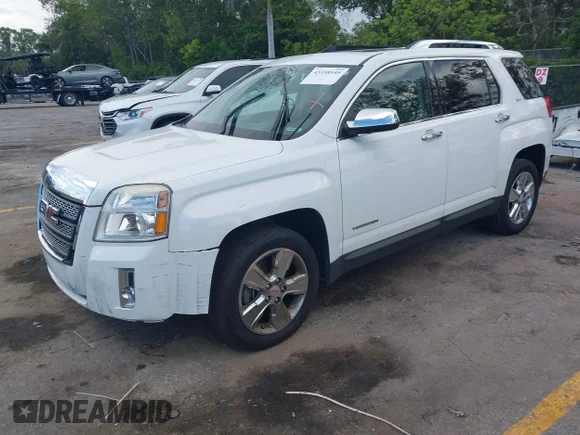 ✅ 2014 GMC Terrain SLT • VIN: 2GKFLTE32E6138261 • Лот: 45198545. Опубликован ранее на IAAI с пробегом 201 824 миль. Бесплатный доступ к архиву аукционных продаж из США и подробный отчёт об истории автомобиля на DreamBid. Изображение 2.