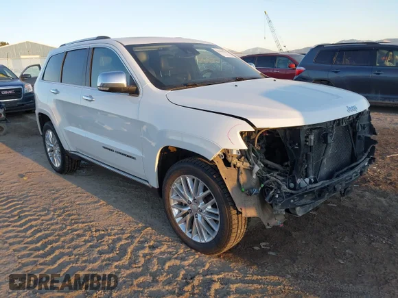 ✅ 2018 Jeep Grand Cherokee Summit • VIN: 1C4RJFJG1JC449996 • Лот: 44202143. Опубліковано раніше на IAAI з пробігом 105 543 миль. Безкоштовний доступ до архіву аукціонних продажів зі США та докладний звіт про історію автомобіля на DreamBid. Зображення 1.