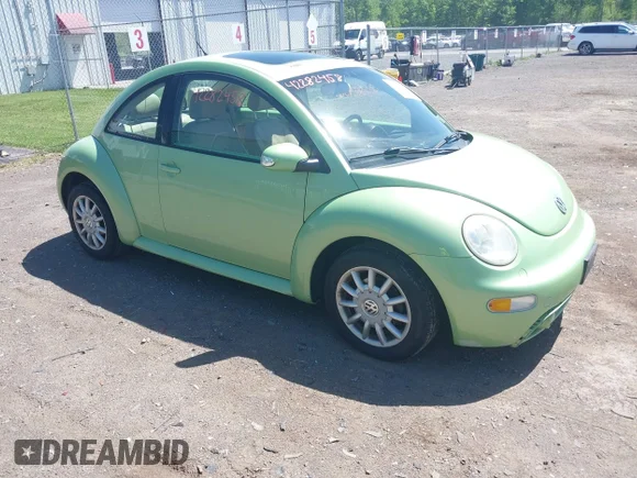 ✅ 2004 Volkswagen Beetle GLS • VIN: 3VWCK31C34M415802 • Лот: 42282458. Опубликован ранее на IAAI с пробегом 99 725 миль. Бесплатный доступ к архиву аукционных продаж из США и подробный отчёт об истории автомобиля на DreamBid. Изображение 1.