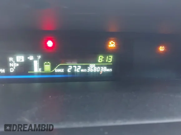 ✅ 2012 Toyota Prius Two • VIN: JTDZN3EU8C3143917 • Lot: 44099796. Wystawiony na IAAI z przebiegiem 368 038 mil. Bezpłatny archiwum sprzedaży aukcyjnych z USA i szczegółowy raport historii pojazdu na DreamBid. Zdjęcie 7.