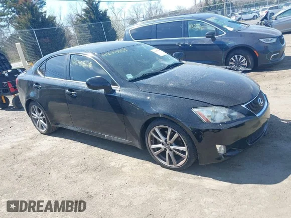 ✅ 2007 Lexus IS 250 • VIN: JTHBK262475047499 • Лот: 41870608. Опубликован ранее на IAAI с пробегом 66 114 миль. Бесплатный доступ к архиву аукционных продаж из США и подробный отчёт об истории автомобиля на DreamBid. Изображение 1.