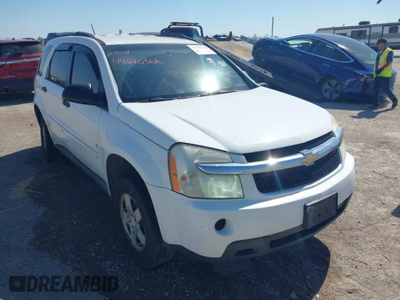 ✅ 2008 Chevrolet Equinox LS • VIN: 2CNDL13F986031826 • Lot: 44670366. Listed on IAAI with 264,414 mi. Free auction sales archive from the USA and detailed vehicle history report at DreamBid. Image 1.