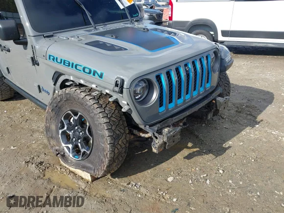 ✅ 2022 Jeep Wrangler Unlimited Rubicon • VIN: 1C4JJXR69NW153188 • Lot: 43884973. Wystawiony na IAAI z przebiegiem 68 288 mil. Bezpłatny archiwum sprzedaży aukcyjnych z USA i szczegółowy raport historii pojazdu na DreamBid. Zdjęcie 6.