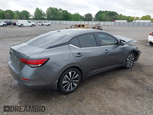 ✅ 2025 Nissan Sentra SV • VIN: 3N1AB8CV7SY397285 • Lot: 44826026. Wystawiony na IAAI z przebiegiem 5 721 mil. Bezpłatny archiwum sprzedaży aukcyjnych z USA i szczegółowy raport historii pojazdu na DreamBid. Zdjęcie 4.