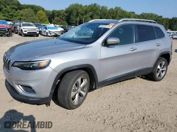 ✅ 2021 Jeep Cherokee Limited • VIN: 1C4PJLDX5MD179848 • Лот: 68975175. Опубликован ранее на Copart с пробегом 83 790 миль. Бесплатный доступ к архиву аукционных продаж из США и подробный отчёт об истории автомобиля на DreamBid. Изображение 1.