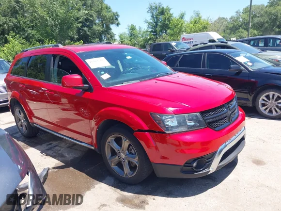 ✅ 2015 Dodge Journey Crossroad • VIN: 3C4PDCGB4FT645838 • Лот: 45361768. Опубліковано раніше на IAAI з пробігом 154 180 миль. Безкоштовний доступ до архіву аукціонних продажів зі США та докладний звіт про історію автомобіля на DreamBid. Зображення 1.
