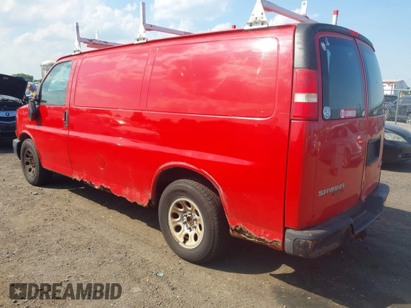 ✅ 2012 GMC Savana Cargo • VIN: 1GTS8AF43C1139765 • Lot: 45132699. Wystawiony na IAAI z przebiegiem 186 805 mil. Bezpłatny archiwum sprzedaży aukcyjnych z USA i szczegółowy raport historii pojazdu na DreamBid. Zdjęcie 3.