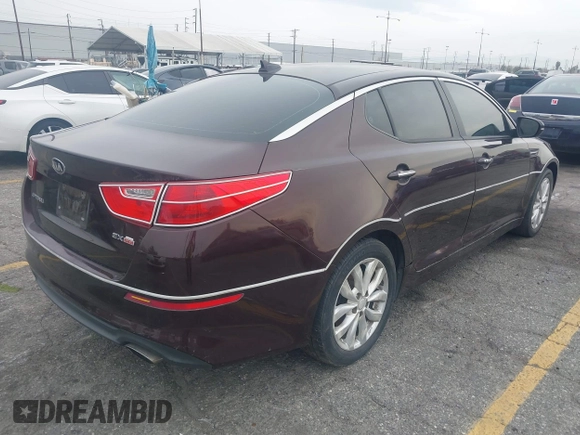 ✅ 2015 Kia Optima EX • VIN: 5XXGN4A75FG455193 • Lot: 44356126. Wystawiony na IAAI z przebiegiem 256 021 mil. Bezpłatny archiwum sprzedaży aukcyjnych z USA i szczegółowy raport historii pojazdu na DreamBid. Zdjęcie 4.