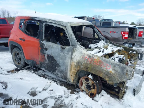 ✅ 2019 Jeep Renegade Sport • VIN: ZACNJBAB5KPJ75756 • Lot: 44635370. Listed on IAAI with 88,935 mi. Free auction sales archive from the USA and detailed vehicle history report at DreamBid. Image 1.