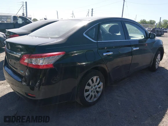 ✅ 2014 Nissan Sentra SV • VIN: 3N1AB7AP9EY202807 • Lot: 45091146. Listed on IAAI with 98,835 mi. Free auction sales archive from the USA and detailed vehicle history report at DreamBid. Image 4.