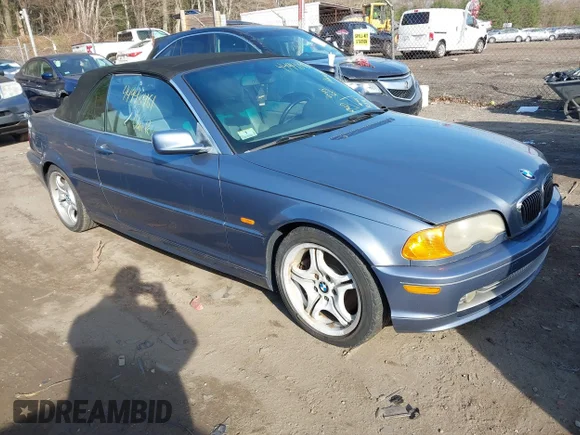 ✅ 2001 BMW 3 Series 330Ci • VIN: WBABS53481JU80179 • Lot: 44948461. Wystawiony na IAAI z przebiegiem 168 173 mil. Bezpłatny archiwum sprzedaży aukcyjnych z USA i szczegółowy raport historii pojazdu na DreamBid. Zdjęcie 1.
