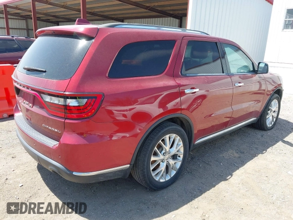 ✅ 2015 Dodge Durango Citadel • VIN: 1C4RDJEG8FC177801 • Lot: 45135734. Wystawiony na IAAI z przebiegiem 174 181 mil. Bezpłatny archiwum sprzedaży aukcyjnych z USA i szczegółowy raport historii pojazdu na DreamBid. Zdjęcie 4.