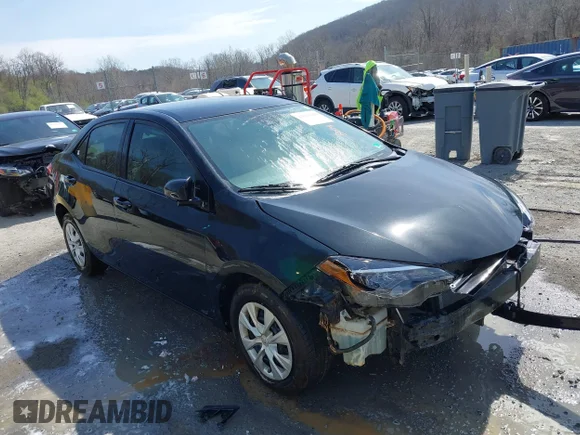 ✅ 2018 Toyota Corolla LE • VIN: 2T1BURHE9JC020448 • Lot: 44695004. Listed on IAAI with 83,856 mi. Free auction sales archive from the USA and detailed vehicle history report at DreamBid. Image 1.