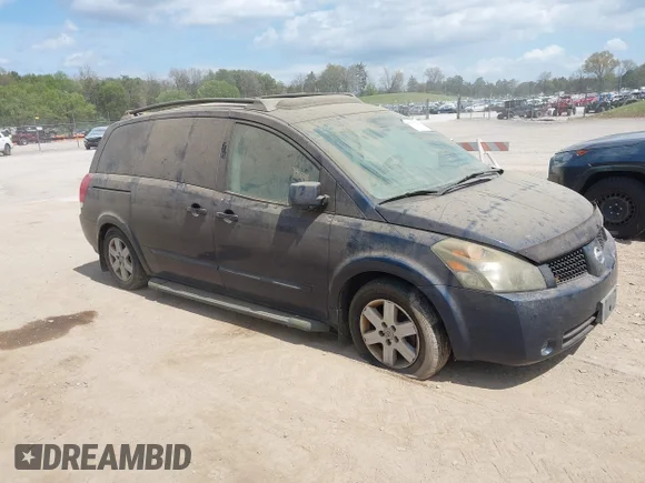 ✅ 2005 Nissan Quest • VIN: 5N1BV28U95N111830 • Лот: 44738323. Опубліковано раніше на IAAI з пробігом 112 160 миль. Безкоштовний доступ до архіву аукціонних продажів зі США та докладний звіт про історію автомобіля на DreamBid. Зображення 1.