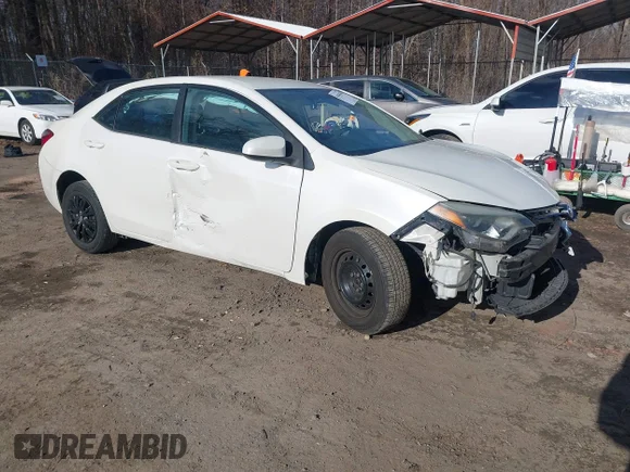 ✅ 2014 Toyota Corolla LE Eco Plus • VIN: 5YFBPRHE4EP004171 • Lot: 44044486. Listed on IAAI with 114,558 mi. Free auction sales archive from the USA and detailed vehicle history report at DreamBid. Image 1.
