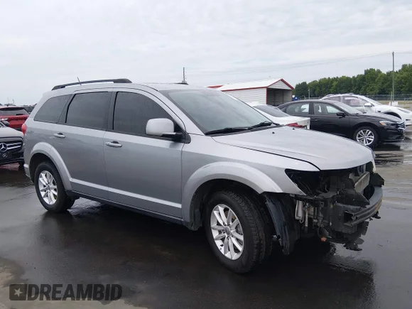 ✅ 2015 Dodge Journey SXT • VIN: 3C4PDCBG3FT678591 • Lot: 45388030. Listed on IAAI with 165,723 mi. Free auction sales archive from the USA and detailed vehicle history report at DreamBid. Image 1.