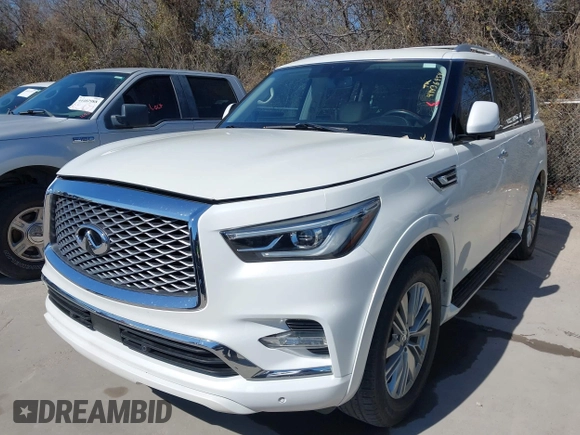 ✅ 2018 Infiniti QX80 • VIN: JN8AZ2NF0J9661757 • Lot: 44436954. Wystawiony na IAAI z przebiegiem 100 159 mil. Bezpłatny archiwum sprzedaży aukcyjnych z USA i szczegółowy raport historii pojazdu na DreamBid. Zdjęcie 2.