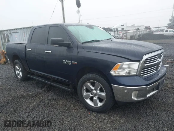 ✅ 2017 Ram 1500 Big Horn • VIN: 1C6RR7LG8HS870455 • Lot: 43845168. Listed on IAAI with 74,595 mi. Free auction sales archive from the USA and detailed vehicle history report at DreamBid. Image 1.