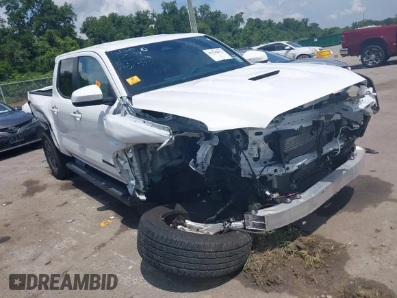✅ 2024 Toyota Tacoma SR5 • VIN: 3TYKB5FN6RT000375 • Lot: 42749672. Listed on IAAI with 7,153 mi. Free auction sales archive from the USA and detailed vehicle history report at DreamBid. Image 1.