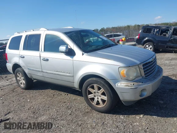 ✅ 2008 Chrysler Aspen Limited • VIN: 1A8HW58N38F127356 • Лот: 44359706. Опубликован ранее на IAAI с пробегом 233 164 миль. Бесплатный доступ к архиву аукционных продаж из США и подробный отчёт об истории автомобиля на DreamBid. Изображение 1.